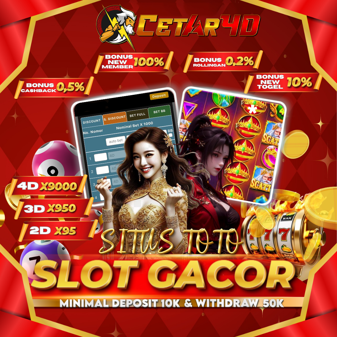 Galeri foto CETAR4D : Link Daftar Situs Slot Gacor Resmi Reskomendasi Slot777 Maxwin Hari Ini di Jakarta